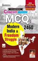 General Studies Series Concept Through MCQs Modern India & Freedom Struggle for UPSC & State PCS(English Medium)(4667)