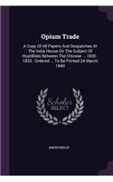 Opium Trade