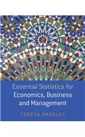 Essential Statistics for Economics, Business and Management