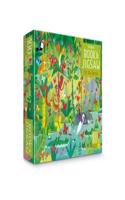 Usborne Book and Jigsaw In the Jungle