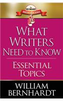 What Writers Need to Know