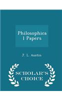 Philosophical Papers - Scholar's Choice Edition