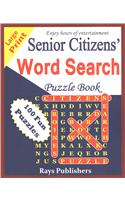 Senior Citizens' Word Search Puzzle Book