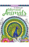 Kc Doodle Art Whimsical Animals Coloring Book