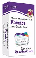 Edexcel International GCSE Physics: Revision Question Cards