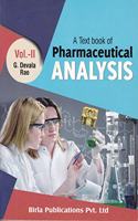 Pharmaceutical Analysis Vol-2,