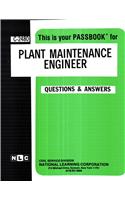 Plant Maintenance Engineer