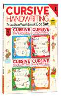 Cursive Handwriting - Superpack Level 1:  Practice Workbooks For Children (Set of 4 Books)