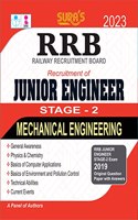 SURA`S RRB Junior Engineer Stage - 2 Mechanical Engineering Exam Book in English Medium - Latest Updated Edition 2023