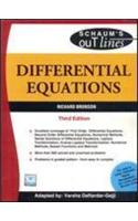 Differential Equations (SIE) Schaum's Outlines Series)