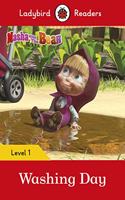 Ladybird Readers Level 1 - Masha and the Bear - Washing Day (ELT Graded Reader)