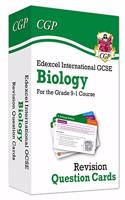 Edexcel International GCSE Biology: Revision Question Cards