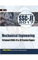 SSC (CWC/MES) Mechanical Engineering 10 Solved Papers & 10 Practice Papers for Junior Engineers 2017