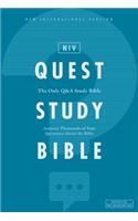 Niv, Quest Study Bible, Hardcover, Comfort Print