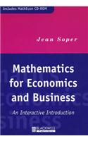 Mathematics for Economics and Business: An Interactive Introduction