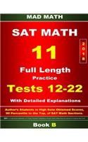 2018 New SAT Math Tests 12-22 Book B