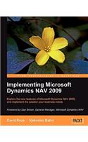 Implementing Microsoft (R) Dynamics Nav 2009