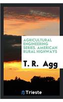 AGRICULTURAL ENGINEERING SERIES. AMERICA