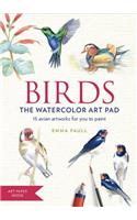 Birds the Watercolor Art Pad