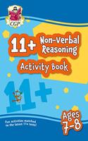 11+ Activity Book: Non-Verbal Reasoning - Ages 7-8