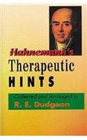 Hahnemann's Therapeutic Hints