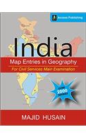 India: Map Entries in Geography for Civil Services Main Examination