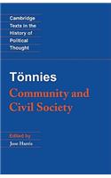 Tönnies: Community and Civil Society