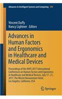 Advances in Human Factors and Ergonomics in Healthcare and Medical Devices