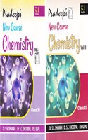 Pradeep's New Course Chemistry for Class 11 - 2018-2019 Session (Set of 2 Volumes) (Old Edition)