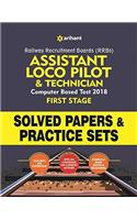 Railway Assistant Loco Pilot and Technician Solved Papers and Practice Sets 2018