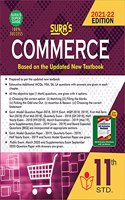 SURA'S 11th STD Commerce Guide (ENGLISH MEDIUM) 2021-22 Edition - based on Samacheer Kalvi Textbook 2021