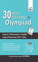 30 Mock Test Series for Olympiads Class 7 Science, Mathematics, English, Logical Reasoning, GK & Cyber