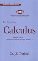 Calculus ; Generic Elective for Hons,Cource, Semester-1