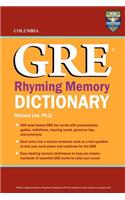 Columbia GRE Rhyming Memory Dictionary