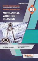 MECHANICAL WORKING DRAWING - For Diploma in Mechanical Engineering - As per MSBTE's 'I' Scheme Syllabus - Second Year (SY) Semester 3 (III)