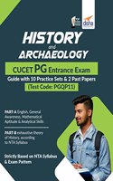 History and Archaeology CUCET PG Entrance Exam Guide with 10 Practice Sets & 2 Past Papers (Test Code: PGQP11)