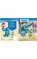 Disney Monsters University Sticker Scene