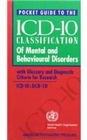 Pocket Guide to the ICD-10 Classification of Mental and Behavioral Disorders