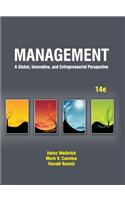 Management : A Global, Innovative, and Entrepreneurial Perspective