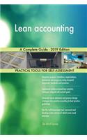 Lean accounting A Complete Guide - 2019 Edition