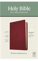 NLT Thinline Reference Bible, Filament Enabled Edition (Red Letter, Leatherlike, Berry)