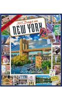 365 Days in New York Picture-A-Day Wall Calendar 2019