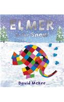 Elmer in the Snow