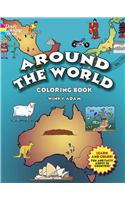 Around the World Coloring Book