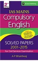Compulsory English - Solved Papers 2001-2015 for Civil Services Examination