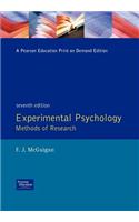 Experimental Psychology Methods of Research