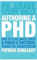 Authoring a PhD