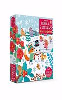 Usborne Book and 3 Jigsaws: Winter Wonderland