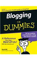 Blogging For Dummies