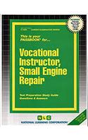 Vocational Instructor, Small Engine Repair